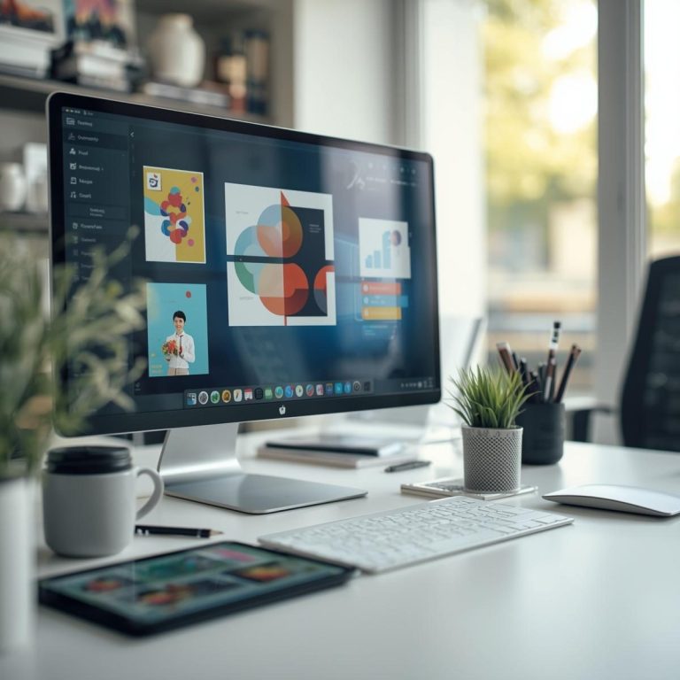 Grafikdesign – Bild Grafikdesign – kreative Gestaltung von Logos, Bannern und visuellen Konzepten für Unternehmen